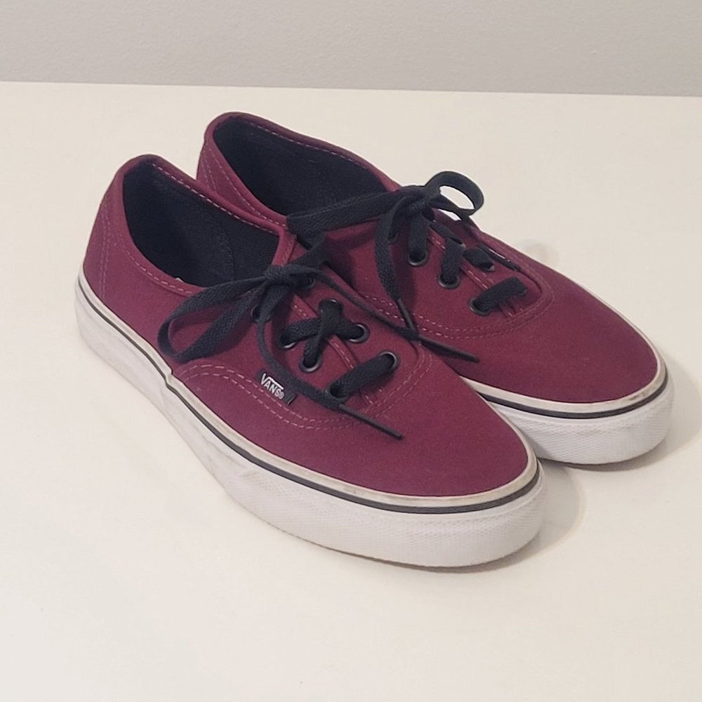 Vans Authentic Port Royale / Black Sneakers Shoes M5 / W 6.5 New